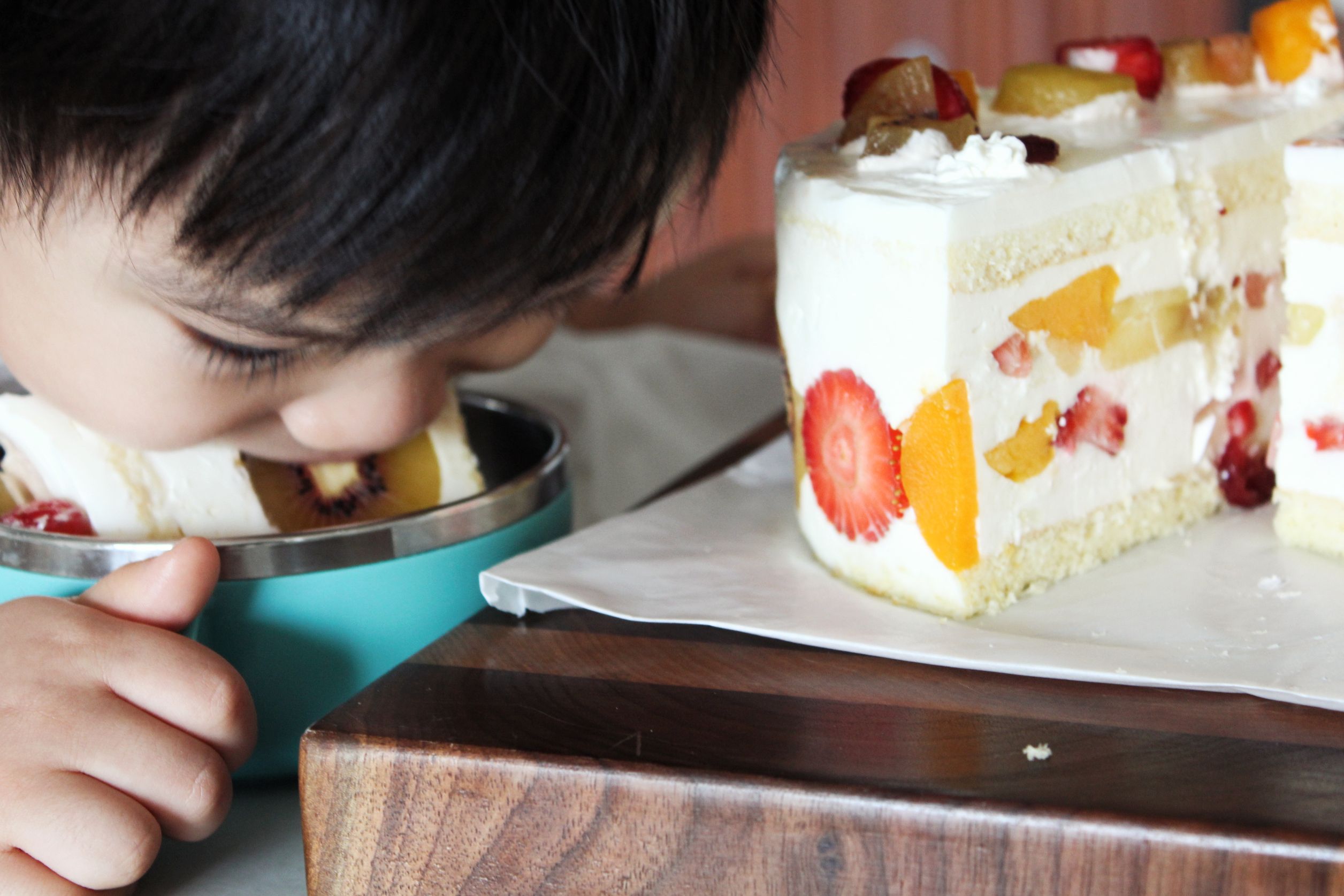 Birthday cake for Cocoa Bean by Kexin